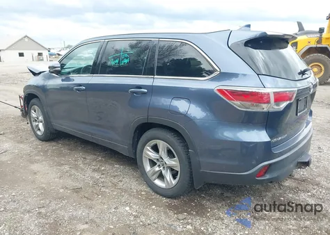 2016 Toyota Highlander Limited Platinum V6 из США, поврежденный, VIN 5TDDKRFHXGS250107